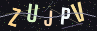 Sicherheitsbild mit Buchstaben und Zahlen